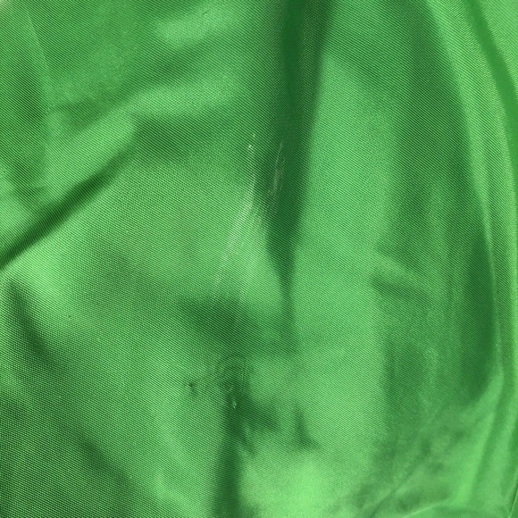 VTG HUGHES HYBRIDS SNAP BUTTON JACKET GREEN USA MADE XL FITS SMALLER 70s 80s - Picture 12 of 16